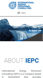Mobile Screenshot of iepc.ch
